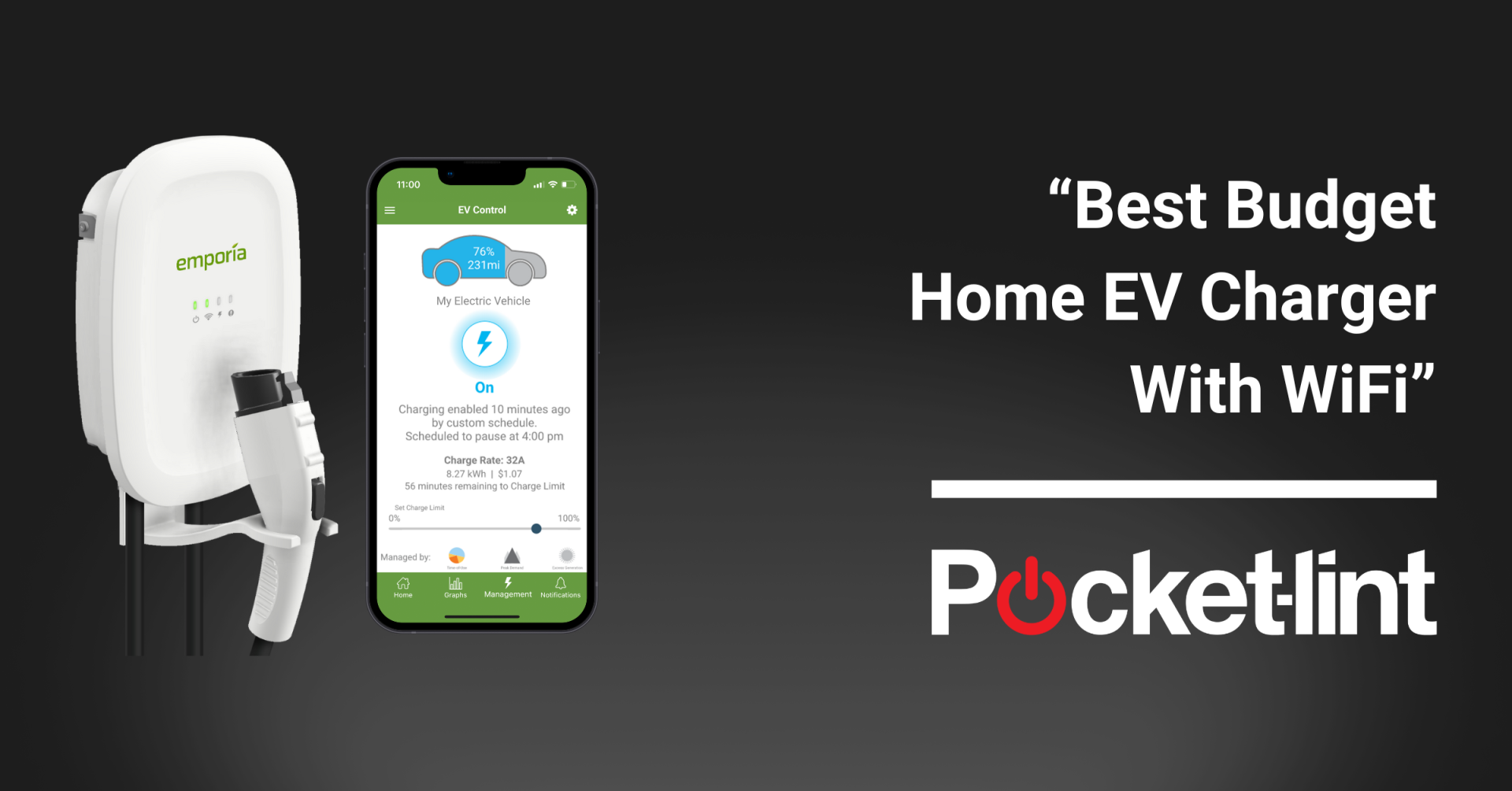 Best Budget Home EV Charger With WIFI By Pocket-lint