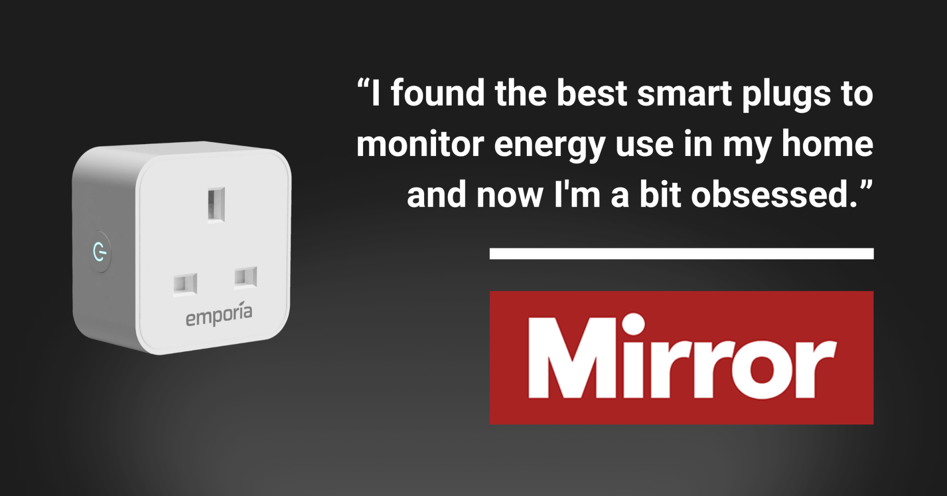 Emporia UK Smart Plugs Review On The Mirror: "I Found the Best Smart Plugs to Monitor Energy Use"