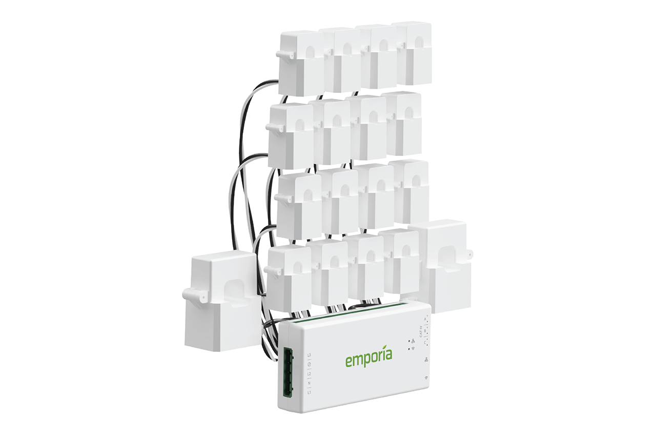 Emporia Vue 3 Smart Home Energy Monitor with 16 sensors